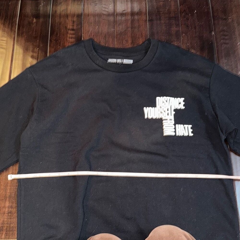 Jason wu men’s black crewneck size small - Picture 4 of 7